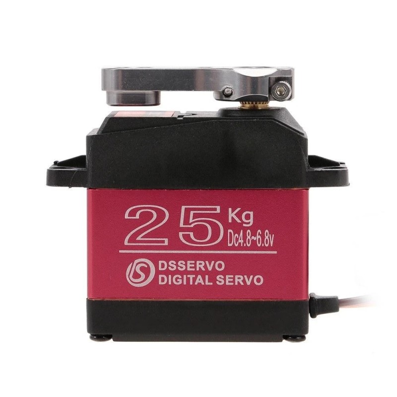 DSSERVO DS3225 25 kg digitaalinen metallivaihteinen servo 180 asteen vedenpitävä 6 kpl