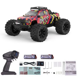 JIUSI PT14R 1 14 harjaton neliveto 80 km h maastoauto kauko ohjattava metallirunko