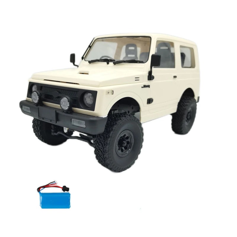 WPL C74 1 10 radio ohjattava nelivetoinen maastoauto SUZUKI JIMNY RTR proportionaalisäädöllä