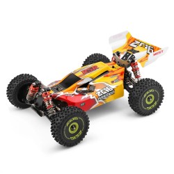 Wltoys 144010 harjaton 1 14 2 4 GHz neliveto radio ohjattava kilpa auto 75 km h