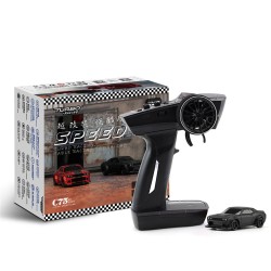 Turbo Racing C75 pieni driftaava radio ohjattava 1 76 mittakaava 2 4G takaveto LED valot täysproportionaalinen ohjaus