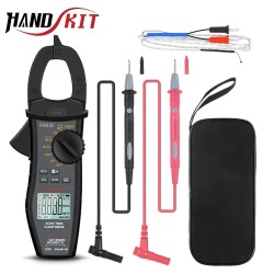 ES Stock vaihto ja tasavirtainen digitaalinen puristinmittari todellinen RMS korkea tarkkuus kapasitanssi NCV