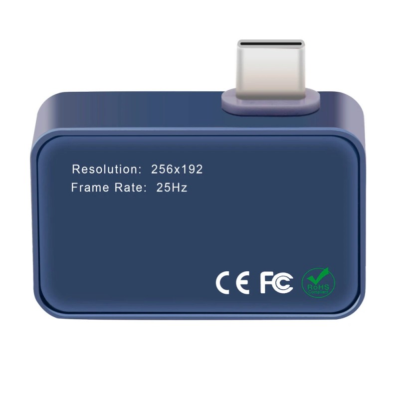 AV TOOLTOP T7 T7S puhelinlämpökamera magneettisella germanium makroobjektiivilla 256 192 25Hz IP54 kannettava