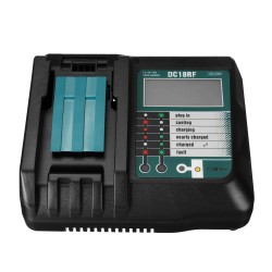 Dc18rc nopea litiumioni USB akkulaturi LED näyttö BL1830 BL1840 BL1850 14 4V 18V Mak