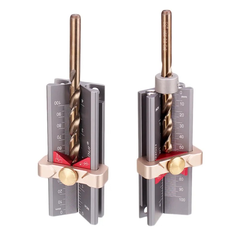 HONGDUI monitoimimittari poraussyvyysmittari poranterän kulmamittari pöytäsahan korkeusmittari