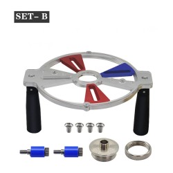 ENJOYWOOD säädettävä monitoiminen jyrsintä ja urakaiverrusohjain puuntyöstöön