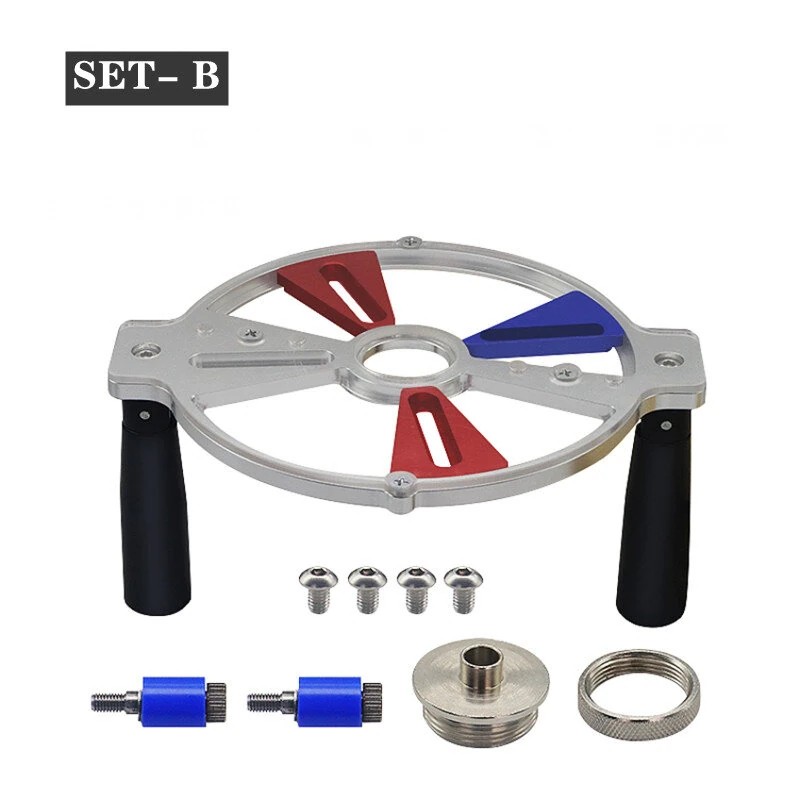 ENJOYWOOD säädettävä monitoiminen jyrsintä ja urakaiverrusohjain puuntyöstöön