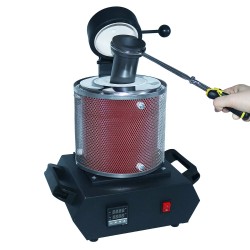 Drillpro digitaalinen kolmen kilon kullan sulatusuuni 110V 220V lämpötilansäädöllä