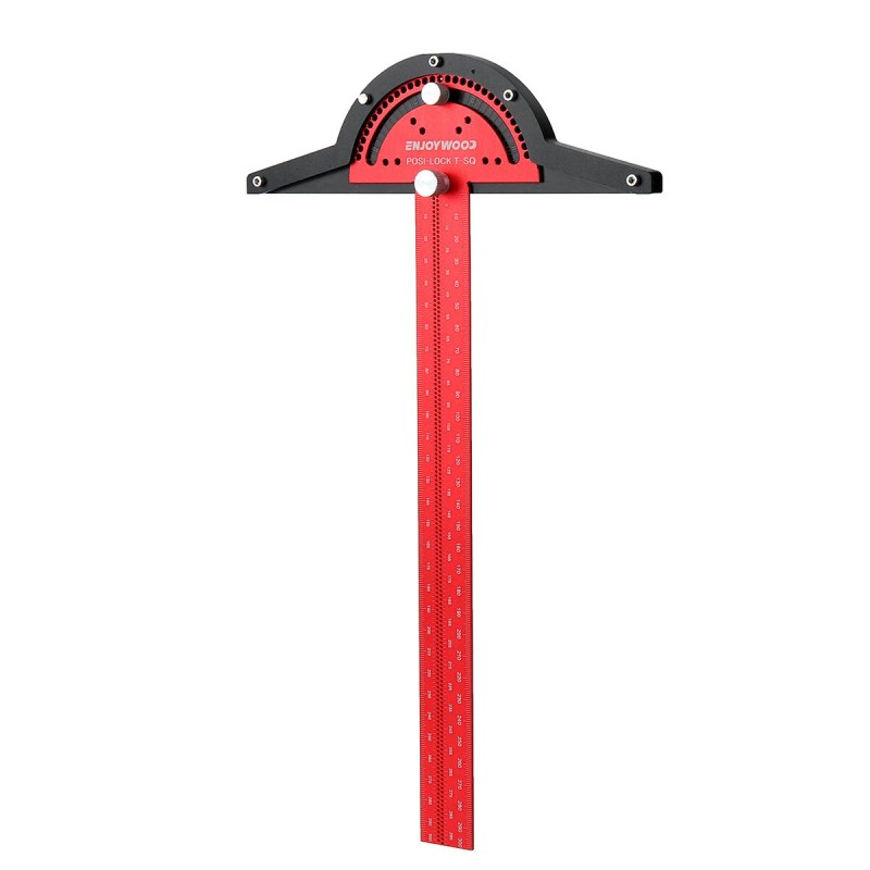 ENJOYWOOD alumiiniseos 300mm T viivain kulman paikannus lukitus puusepän työkalu
