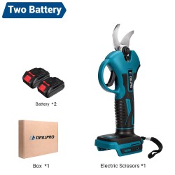 Drillpro sähköiset oksasakset 18V harjaton moottori SK5 terät 50 mm leikkaushalkaisija