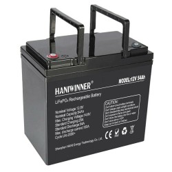 HANIWINNER 12 8V 54Ah LiFePO4 akku 691 2Wh varavirtapaketti BMS IP55