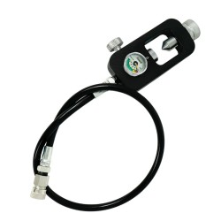 SMACO alumiininen sukellusilmasäiliön täyttösovitin G5 8 korkeapaine O rengas