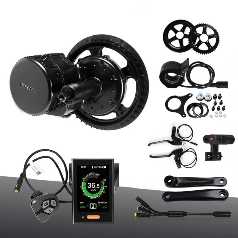 Bafang BBS01B 36V 350W keskimoottori muunnospaketti sähköpyörään 44T 46T 48T 52T