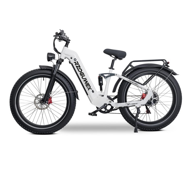 RZOGUWEX S9 sähköpyörä 48V25Ah akku 1000W moottori 26x4 renkaat 40 60 km toimintamatka 200 kg maksimikuorma