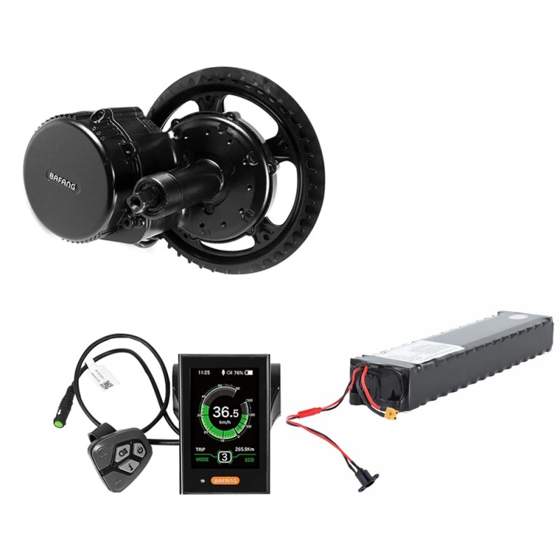 BAFANG BBS01B 36V 250W keskivetomoottori täydellinen muuntosarja 42T 7 8Ah akkupaketti