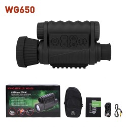 WG650 WG650Pro yönäkökiikari wifi sovelluksella infrapunalla 300m kantama 1280x720 teräväpiirto 6 kertainen optinen zoom