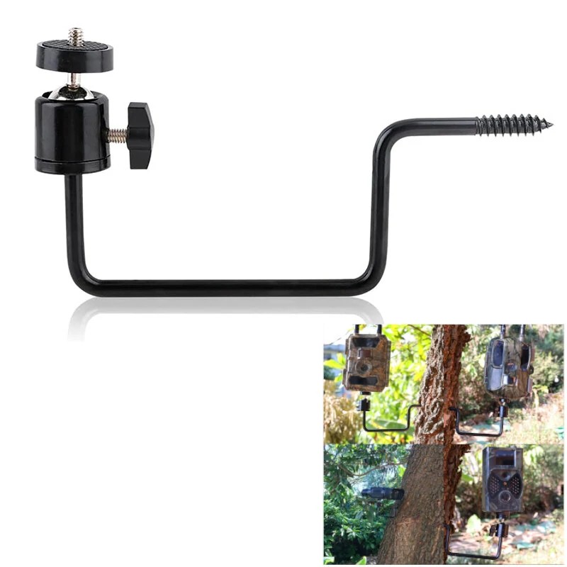 Riistakameran M5 kiinnike puuhun 360 astetta säädettävä 1 4 tuuman ruuvikiinnitys infrapunalaitteille pimeänäkölaitteille