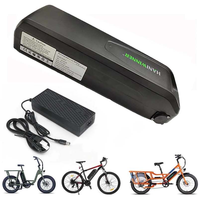HANIWINNER HA194 05 36V 10Ah alaputken sähköpyörän akku 20A BMS laturi mukana sopii 250 500W moottorille