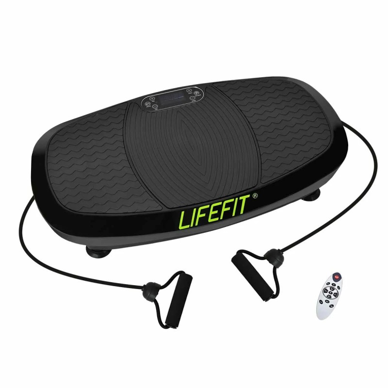 LIFEFIT F DESK 03 01 värähtelyalusta matalakohinainen kotikuntoilu vastuskuminauhoilla lihashieronta ja muotoilu