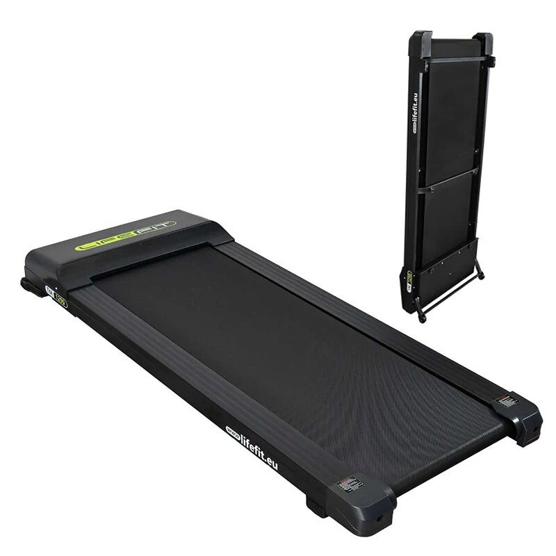 LIFEFIT TM1290 kotikäyttöinen juoksumatto 1 2hv hiljainen moottori bluetooth yhteys LCD näyttö 90kg asennusvapaa 2 vuoden takuu