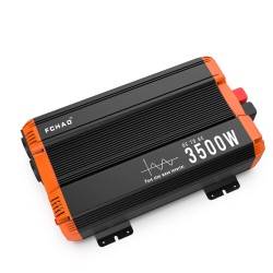 FCHAO KST 3500W 24V 3500W puhdas siniaaltoinvertteri DC24V AC230V etäohjaimella EU pistoke