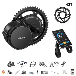 Bafang BBS01B 48V 250W keskimoottorisarja VD61 näyttö 36 42 44 52T ketjupyörällä