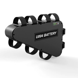 UNITPACKPOWER 36V 20Ah sähköpyörän kolmionmallinen runkoakku 720W 25A BMS 3A laturi