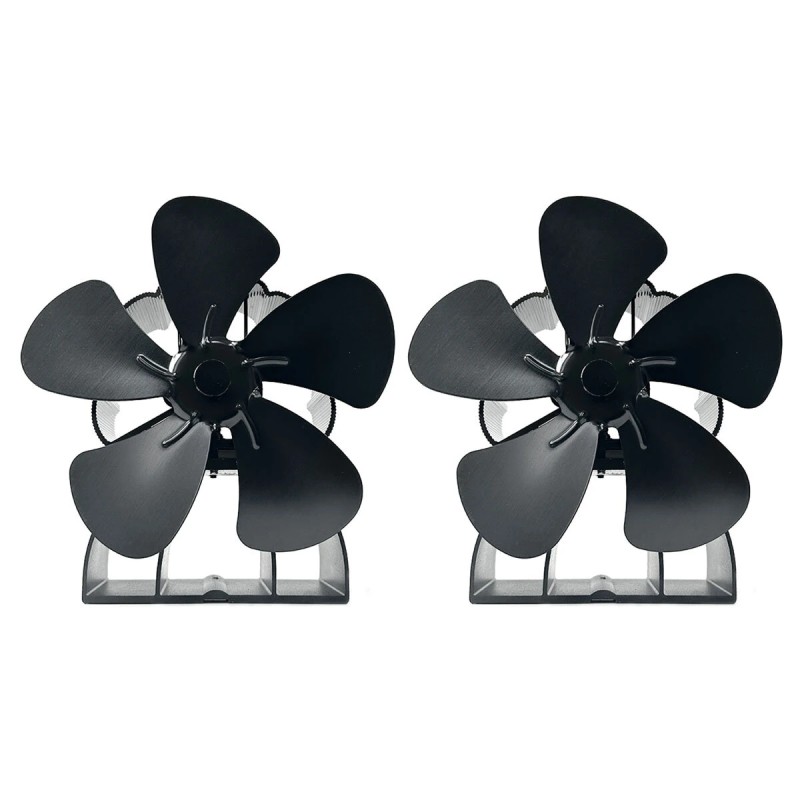 DY565J SafeHeat energiansäästöinen takkatuuletin viisilapainen hiljainen sähkötön puulämmitteinen