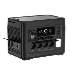 OUKITEL P1500 Plus kannettava varavirtalähde 1536Wh 1800W LiFePO4 älykäs sovellusohjaus