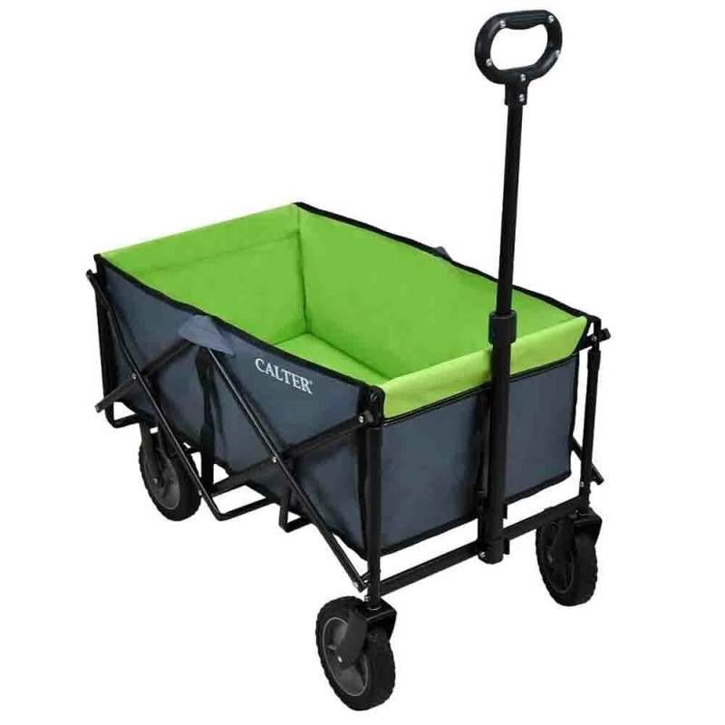 CALTER taittuva retkeilykärry lasten ja tavaroiden kuljetukseen rannalle ja puutarhaan