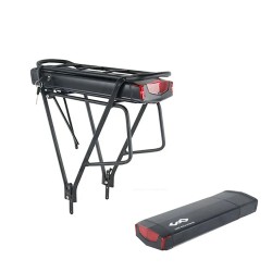 UNITPACKPOWER R006 36V 15Ah takatelineakku 540Wh 20A BMS lukolla ja laturilla