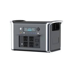 Cosmobattery Apower 2000 kannettava virtalähde 2048Wh LiFePO4 akku 2600W puhdas siniaalto invertteri