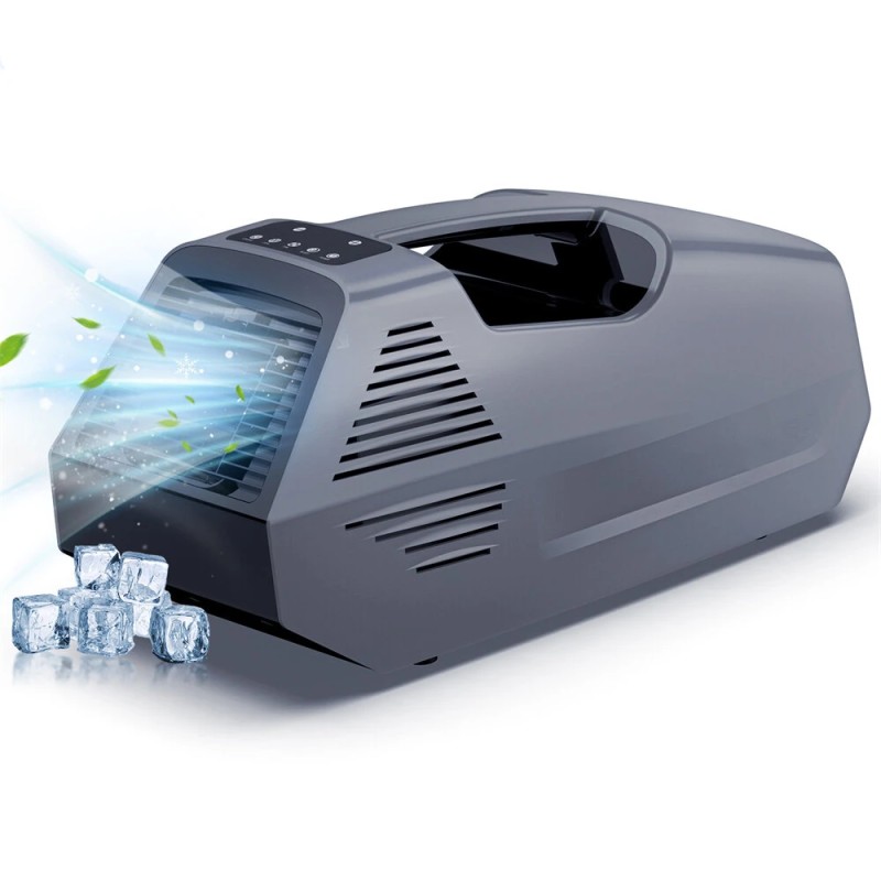 EnjoyCool Link2 kannettava ulkoilmajäähdytin 2380 BTU matalameluinen kaukosäädin telttailuun retkeilyyn