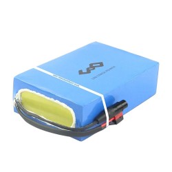 UNITPACKPOWER D034 60V 20Ah sähköpyörän akku 1200W 50A BMS suoja 3A laturi