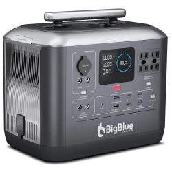 BigBlue Cellpowa 1000 1075Wh LiFePO4 kannettava virtalähde 1000W UPS aurinkokäyttöön retkeilyyn