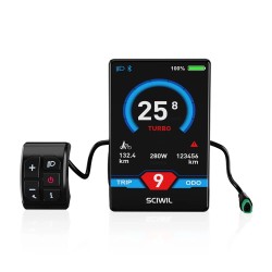 Varstrom VD61 3 5 tuuman värinäyttö Bafang CAN 5PIN sähköpyöriin yhteensopiva