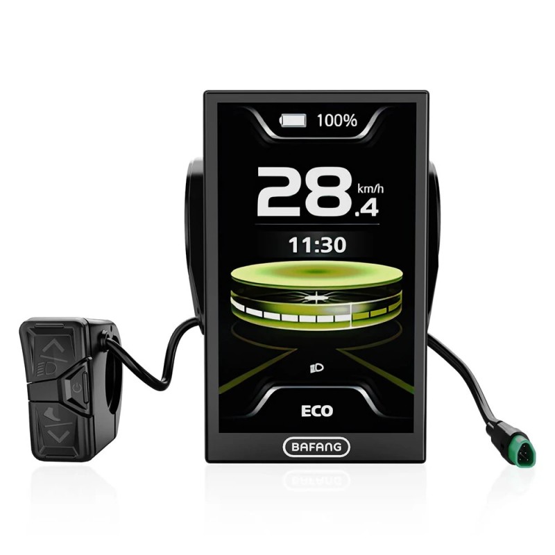 Varstrom DPC010 4 tuumainen LCD värinäyttö IP66 vedenpitävä Bluetooth yhteys BAFANG