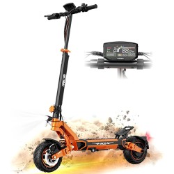 RCB D7 PRO sähköpotkulauta 500W moottori 48V 27Ah akku 10 tuuman renkaat ABE n tiehyväksyntä