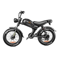 Emoko C93 sähköpyörä 48V 23Ah akku kaksoismoottori 1000W 2 20 tuumaiset renkaat 180kg kantavuus