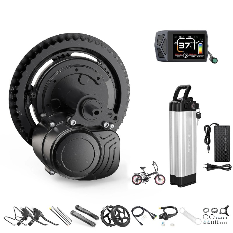 HANIWINNER HA030 05 36V 17 5Ah litium ioni akku TongSheng TSDZ2B moottorisarja EKD01 näytöllä sopii NAKXUS XINBAO