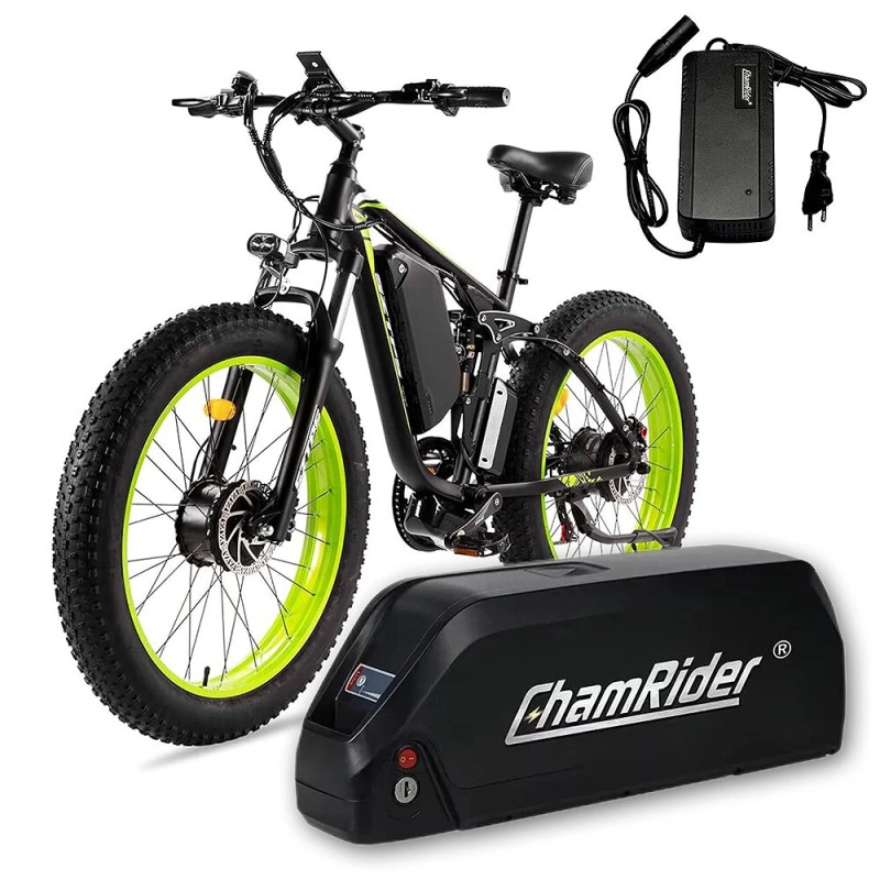 ChamRider Polly A 36V 31 5Ah alaputken akku 1134Wh vesitiivis 40A akunhallinta