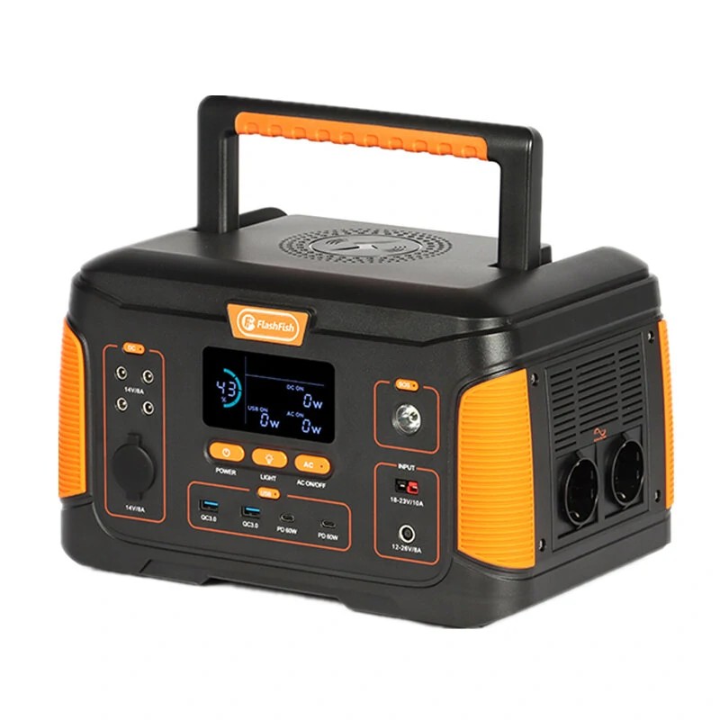 FlashFish J1000plus kannettava voimalaitos 932 4Wh aurinkogeneraattori hätävaravirtalähde 1000W 60W PD tyyppinen lataus