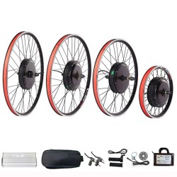 CSC SW900 48V 1500W sähköpyörän muunnossarja etu ja taka napamoottori useat rengaskoot