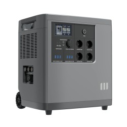 Mango Power E kannettava varavirtalähde 3533Wh LiFePO4 akku 3500W laajennettava 15 lähtöporttia sovellusohjaus