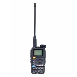 Quansheng UV 5R PLUS 5W ilmailuradio VHF UHF DTMF FM NOAA ladattava kahdensuuntainen radiopuhelin