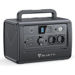 BLUETTI EB70 kannettava virtalähde 716Wh 1000W 32000mAh litiumrautafosfaatti aurinkogeneraattori matkailuun