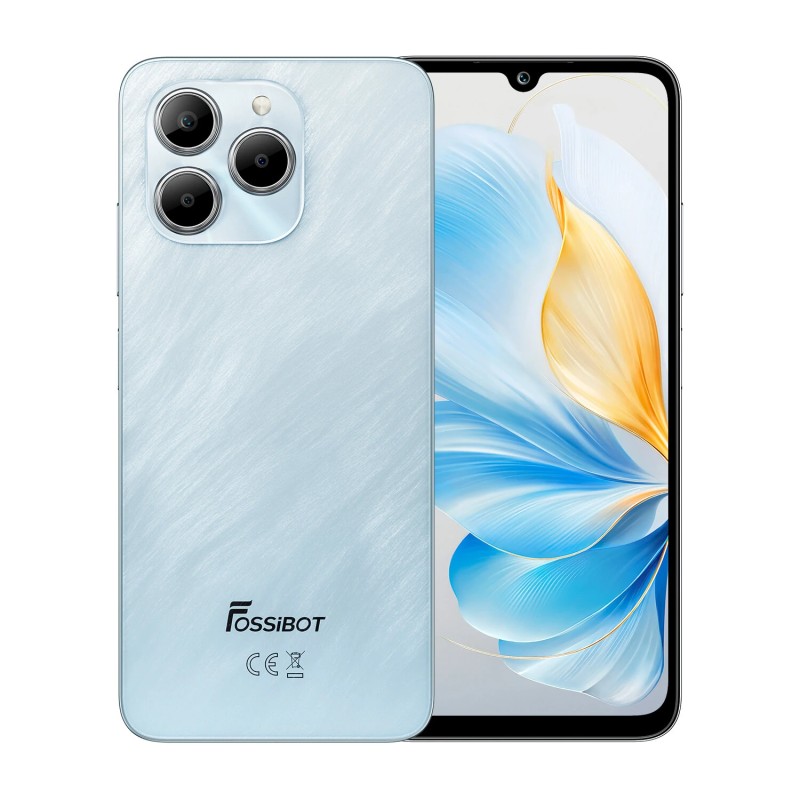 FOSSiBOT S2 50MP kamera 20Gt 256Gt 6 72 tuuman näyttö 5000mAh NFC Android14 4G älypuhelin