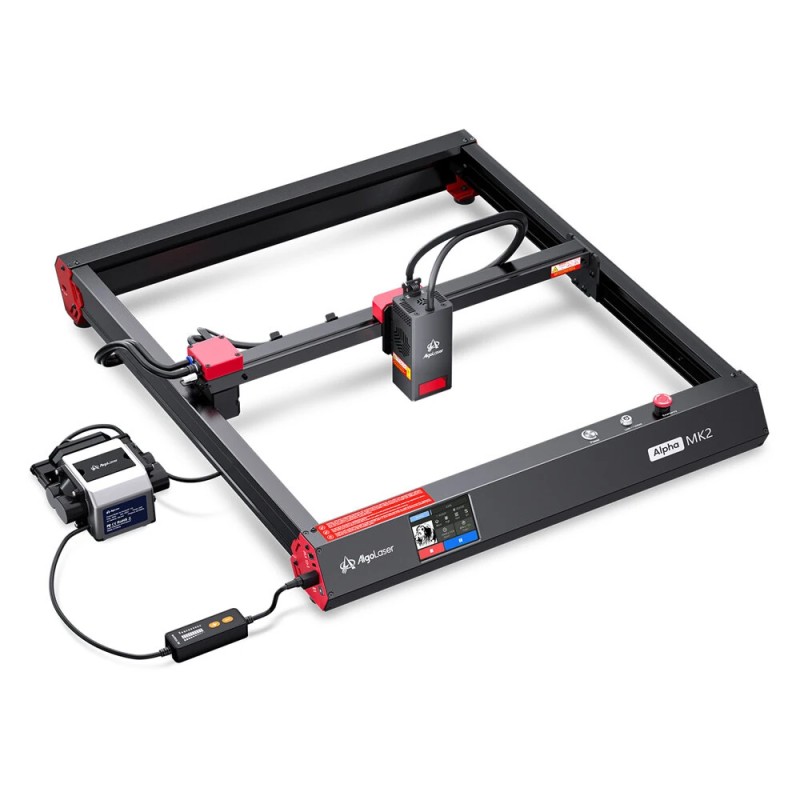 Algolaser Alphas MK2 20 W n diodilaser kaiverrin 32 Gt sisäinen tallennustila älykosketusnäyttö