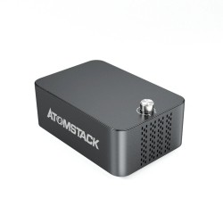 Atomstack kaksoispumppu ilma avustin säädettävä ilmavirta 10 60 l min tukkeutumaton