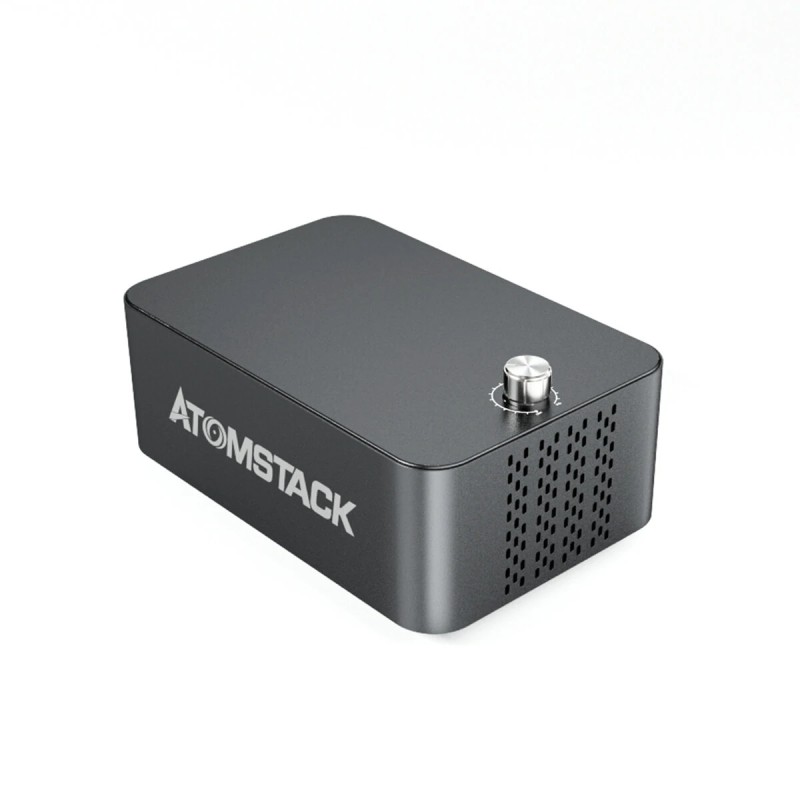 Atomstack kaksoispumppu ilma avustin säädettävä ilmavirta 10 60 l min tukkeutumaton